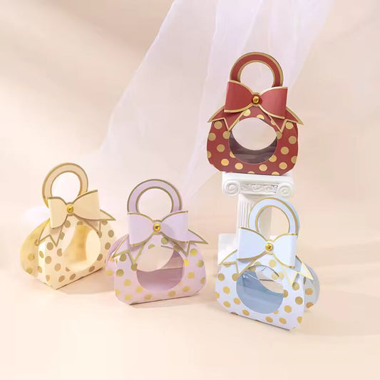 10/20/50PCS Wedding Favor Box and Bags Chocolate Candy Boxes for Wedding Baby Shower Birthday Guests Favors Event Party